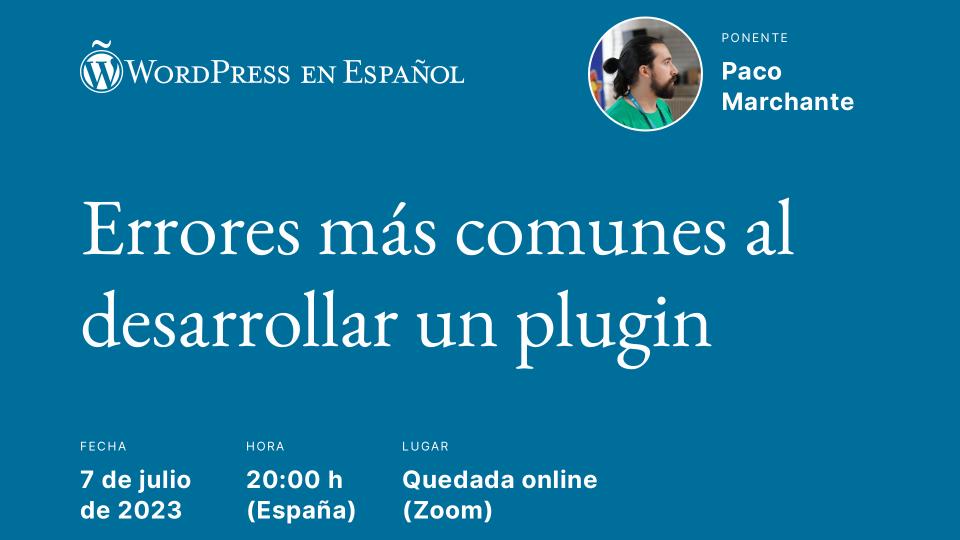 Errores más comunes al desarrollar un plugin